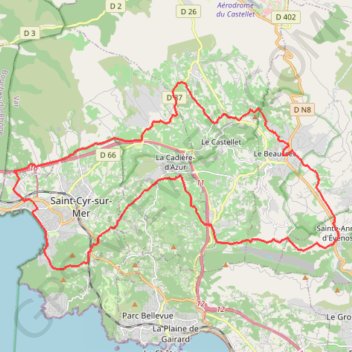 Itinéraire Gros-Cerveau et les grands environs, distance, dénivelé, altitude, carte, profil, trace GPS