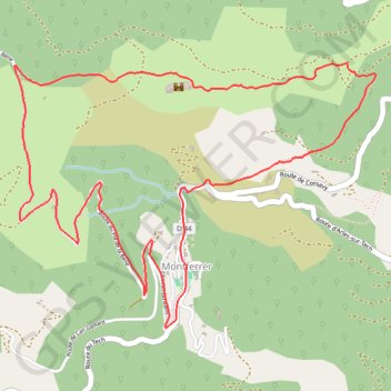 Itinéraire El Castell 11:25:58, distance, dénivelé, altitude, carte, profil, trace GPS