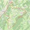 Itinéraire Oppagne, distance, dénivelé, altitude, carte, profil, trace GPS