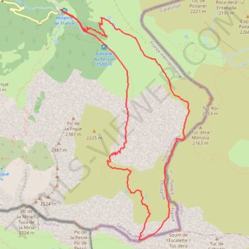 Itinéraire 1764, distance, dénivelé, altitude, carte, profil, trace GPS