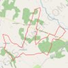 Itinéraire Bournel, vers le moulin de Lagrosse, sur le Dropt, distance, dénivelé, altitude, carte, profil, trace GPS