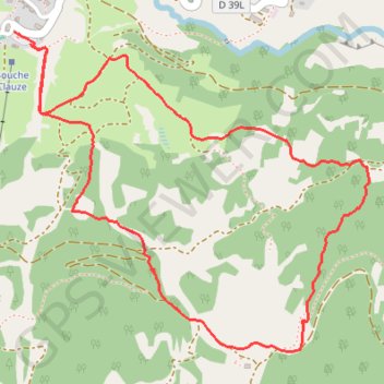 Itinéraire RSPG - CERS Rando Crévoux station fin de saison neige, distance, dénivelé, altitude, carte, profil, trace GPS