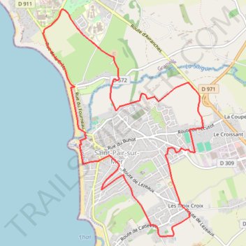 Itinéraire Marche 10 KM, distance, dénivelé, altitude, carte, profil, trace GPS