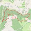 Itinéraire Roc des Hourtous, distance, dénivelé, altitude, carte, profil, trace GPS