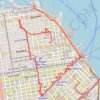 Itinéraire Promenade dans San Francisco, distance, dénivelé, altitude, carte, profil, trace GPS