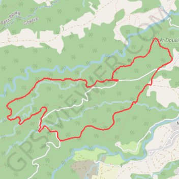 Itinéraire Trail de Goyave, distance, dénivelé, altitude, carte, profil, trace GPS