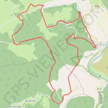 Itinéraire Rando Pech Merle, distance, dénivelé, altitude, carte, profil, trace GPS