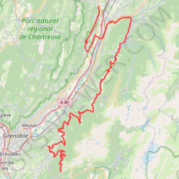 Itinéraire AGC 24 fictif + réel v1, distance, dénivelé, altitude, carte, profil, trace GPS