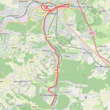 Itinéraire Semi-Marathon 2022, distance, dénivelé, altitude, carte, profil, trace GPS