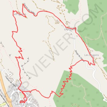 Itinéraire Serre Chevalier 2024 J6, distance, dénivelé, altitude, carte, profil, trace GPS