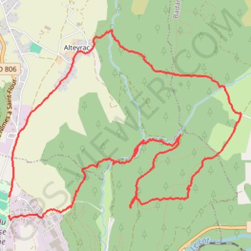 Itinéraire Rando Causse d'Auge, distance, dénivelé, altitude, carte, profil, trace GPS