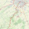 Itinéraire Caen / Thury-Harcourt, distance, dénivelé, altitude, carte, profil, trace GPS