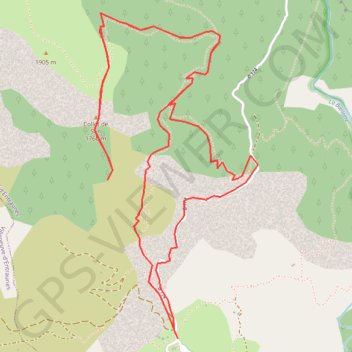 Itinéraire Collet de Sen (Châteauneuf d'Entraunes), distance, dénivelé, altitude, carte, profil, trace GPS