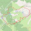 Itinéraire Aretes et cretes du Brouffier, distance, dénivelé, altitude, carte, profil, trace GPS