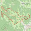 Itinéraire rando vtt le tholy dans les Vosges_1, distance, dénivelé, altitude, carte, profil, trace GPS