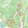 Itinéraire Saint-Michel-de-Fronsac, distance, dénivelé, altitude, carte, profil, trace GPS