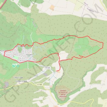 Itinéraire Mon parcours, distance, dénivelé, altitude, carte, profil, trace GPS