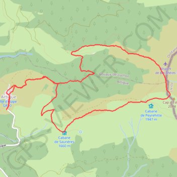 Itinéraire Plan de Montmajou, distance, dénivelé, altitude, carte, profil, trace GPS