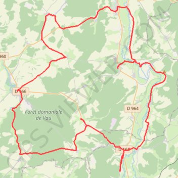 Itinéraire Au pays de Jeanne d'arc - Gondrecourt-le-Château, distance, dénivelé, altitude, carte, profil, trace GPS