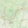 Itinéraire Via Podiensis de Montredon à Labastide-Marnhac, distance, dénivelé, altitude, carte, profil, trace GPS