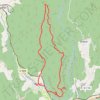 Itinéraire 2025 06 06 - grès d'annot pix, distance, dénivelé, altitude, carte, profil, trace GPS
