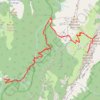 Itinéraire 2021-10-18 17:30:06, distance, dénivelé, altitude, carte, profil, trace GPS