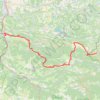 Itinéraire Etapes 1 à 5 Foix-Quillan, distance, dénivelé, altitude, carte, profil, trace GPS