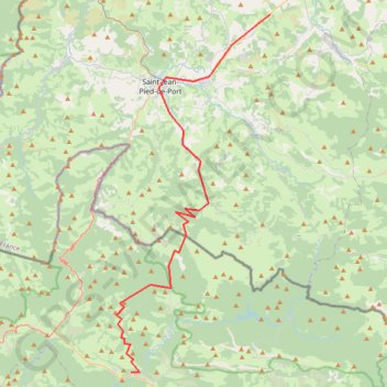 Itinéraire 040 à 078, distance, dénivelé, altitude, carte, profil, trace GPS