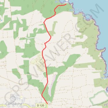 Itinéraire Trace des Falaises, distance, dénivelé, altitude, carte, profil, trace GPS