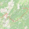 Itinéraire Burgo à Quenza, distance, dénivelé, altitude, carte, profil, trace GPS