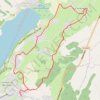 Itinéraire Pays Voironnais - Circuit de la Haute Véronnière, distance, dénivelé, altitude, carte, profil, trace GPS