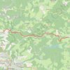 Itinéraire De Anglès à Noailhac, distance, dénivelé, altitude, carte, profil, trace GPS