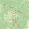 Itinéraire Louftémont - Boucle VTT, distance, dénivelé, altitude, carte, profil, trace GPS