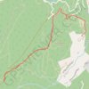 Itinéraire Brouter_shortest_0, distance, dénivelé, altitude, carte, profil, trace GPS