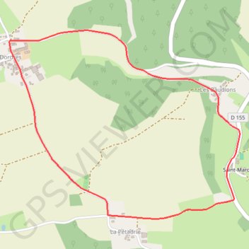 Itinéraire Circuit des hameaux - Corvol-l'Orgueilleux, distance, dénivelé, altitude, carte, profil, trace GPS