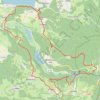 Itinéraire La Dame Blanche - Doucier, distance, dénivelé, altitude, carte, profil, trace GPS