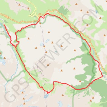 Itinéraire Tour des Combeynot (Ecrins), distance, dénivelé, altitude, carte, profil, trace GPS