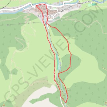 Itinéraire Rio Secco, distance, dénivelé, altitude, carte, profil, trace GPS