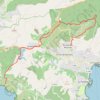 Itinéraire Bormes-les-Mimosas, distance, dénivelé, altitude, carte, profil, trace GPS