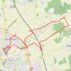 Itinéraire De l'Étang de La Ballastière à la ferme d'Heuré au départ de Saint-Clément, distance, dénivelé, altitude, carte, profil, trace GPS