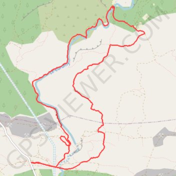 Itinéraire RIVIERE DU CARAMY, distance, dénivelé, altitude, carte, profil, trace GPS