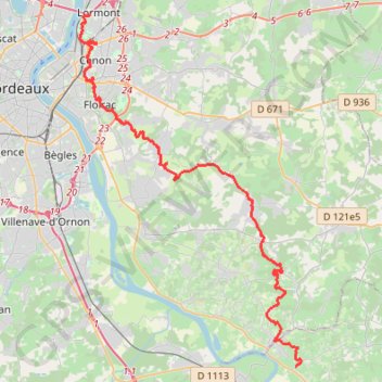 Itinéraire le prince blanc 🏰, distance, dénivelé, altitude, carte, profil, trace GPS