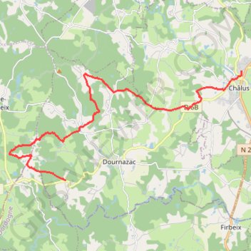 Itinéraire Montbrun, distance, dénivelé, altitude, carte, profil, trace GPS