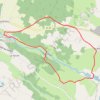 Itinéraire Vitrac St Vincent sentier le Puyravaud, distance, dénivelé, altitude, carte, profil, trace GPS