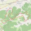 Itinéraire Les collines du Comminges - Barbazan, distance, dénivelé, altitude, carte, profil, trace GPS