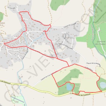 Itinéraire La Roquebrussane, distance, dénivelé, altitude, carte, profil, trace GPS