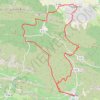 Itinéraire Aureille - Le Grand Calan, distance, dénivelé, altitude, carte, profil, trace GPS