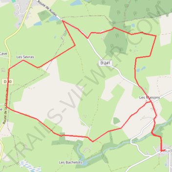 Itinéraire Audes bis 11,5km, distance, dénivelé, altitude, carte, profil, trace GPS