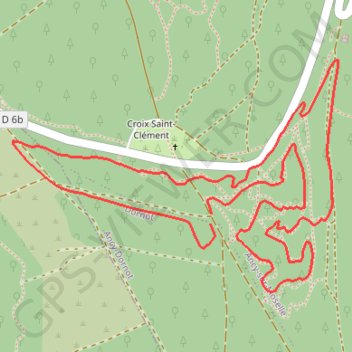 Itinéraire PARCOURS MINIMES, distance, dénivelé, altitude, carte, profil, trace GPS