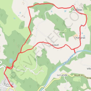 Itinéraire Boucle du Beau Mouly, distance, dénivelé, altitude, carte, profil, trace GPS